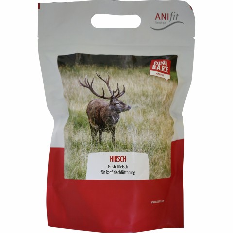 Cat Dog B.A.R.F. Easy Barf Deer (Hirsch) 350g 1 Piece -1- Anifit